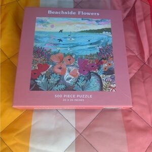 Beachside Flowers 500 Piece Puzzle